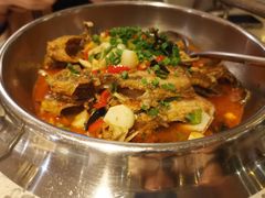 鲜紫苏煮黄骨鱼-T館·花园艺术餐厅