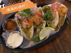 烤虾塔克卷ShrimpTacos-Liberty Brewing Co·曼哈顿餐吧