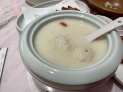 鱼汤煮鱼丸-喜鼎海胆水饺(平安金融中心店)