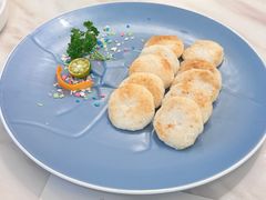 香煎墨鱼饼-南山鲜虾面·活鲜小馆·海味大连菜(南山总店)