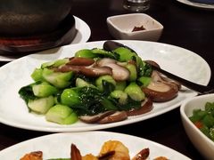 香菇扒菜胆-上海金陵紫金山大酒店·汇海餐厅