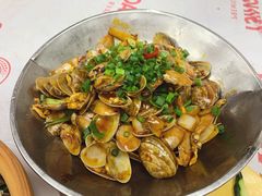 豉椒炒花甲-凤城康记饭店