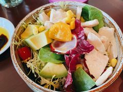 波尔凯塔火腿菠菜色拉-杭州西子湖四季酒店-WL BISTRO西湖餐厅(灵隐路店)