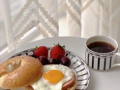 全麦烫种贝果-啊噗吐呦现场烘焙(麦凯乐店)