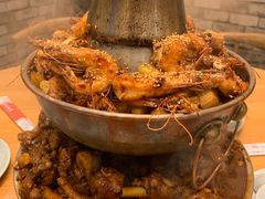 -超越炭火牛蛙火锅鸡(河东店)