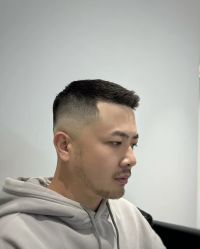 -ONE·男士国潮·美式渐变·理发馆·BARBER SHOP