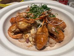 砂锅煎焗罗氏虾-荣兴酒家(徐家汇店)