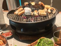 -草家酱蟹炭火烤肉店(珲春南路一店)