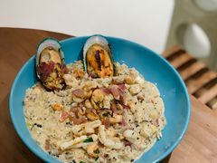 黑松露海鲜烩饭-丽莎沙拉轻食餐厅(国贸店)