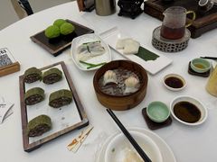 绿茶红豆薄撑-顺德人家食府(黄金广场店)