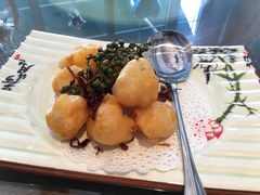 椒盐虾球68-青岛海景花园大酒店·白果树餐厅青岛菜
