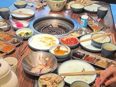 -明洞阿姨·韩式酱蟹烤肉·创意料理(三元桥店)