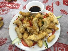 椒盐九肚鱼-凤城康记饭店
