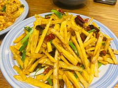 干煸藕丝-静一餐厅·湖北菜(前门创始店)