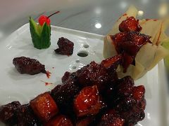 百灵菇牛肉粒-汤记传菜(浦江店)