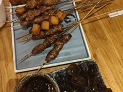 鲜羊肉串-小俩口烧烤东北菜(双井店)