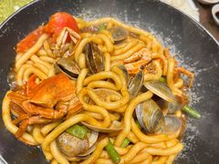 海鲜土豆面-鹰龙海畔度假酒店(咸祥店)
