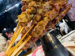 烤羊肉串-香满锅老北京羊蝎子火锅·家常菜(新街口店)