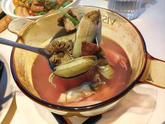 红菇鲜蛏汤-莆田餐厅PUTIEN(三里屯店)