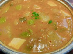 海鲜嫩豆腐汤配米饭-老炉家木炭烤肉(长江国际店)