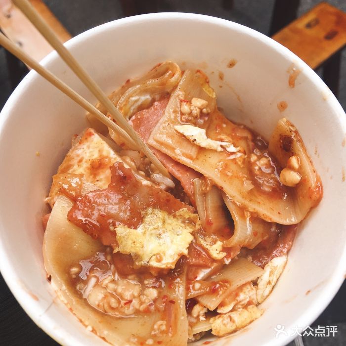 艳姐东北烤冷面原味正宗东北面图片