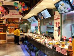 自助取餐区-街角等你.大连海鲜烧烤(西安路店)