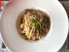蘑菇芝士意面-翠田Green Field Kitchen