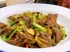 小炒黄牛肉-新疆巴州金丝特餐厅(大钟寺店)