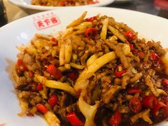 鱿鱼炒肉丝-天下客饭店(中山路店)