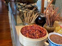 自助取餐区-君悦酒店·1881·北京烤鸭