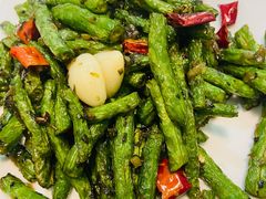 干煸四季豆-又见小河浜·盐帮川菜(松江商业广场店)