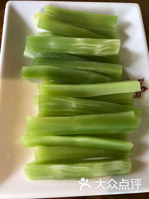 重庆高老九火锅(汇智国际商业中心店)-莴苣图片-上海美食-大众点评网