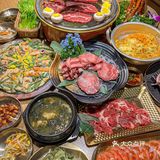 杭州·韩里韩气的烤肉店 独栋灯光好绝