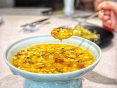 蟹粉芽米烩桃胶-新光酒家·河豚·海鲜·蟹料理(浦东店)