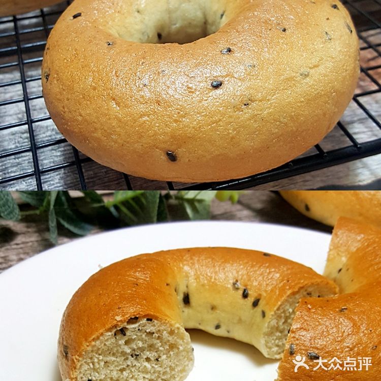 减肥瘦身人士爱吃的【全麦贝果】