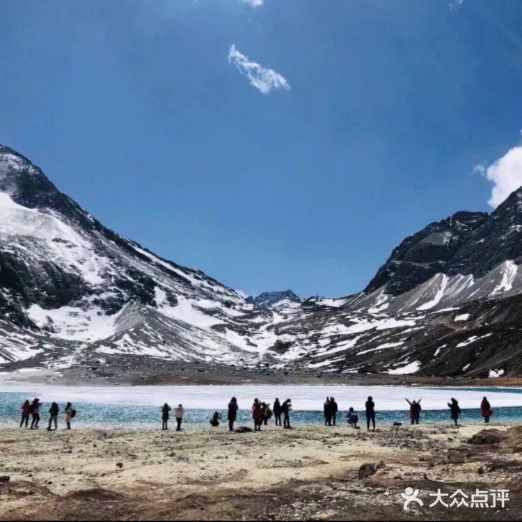 总算到了牛奶海了，不容易啊！