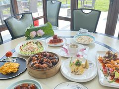 -七的湖·晚芳亭·阳澄湖农家菜·大闸蟹(莲花岛店)