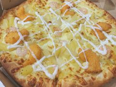 香甜菠萝双虾比萨-达美乐比萨(文三路店)