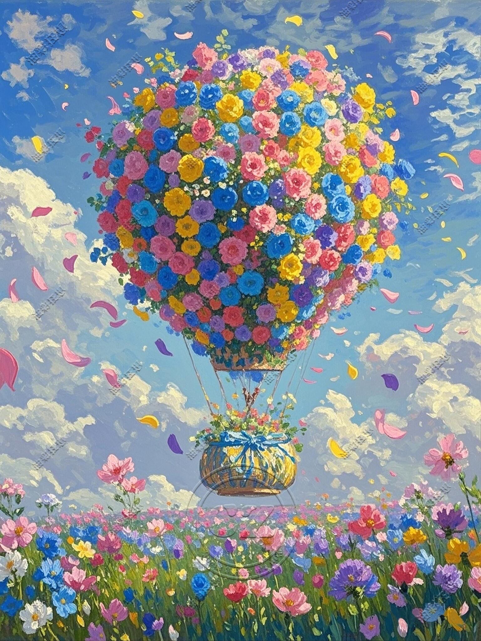 🌸|在生活的画布上 绘一朵鲜花热气球