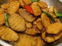 大盆口味山药-刘胖子家常菜·蹄花焖藕(富安街店)