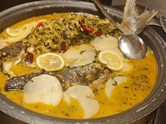 酸菜味烤鱼-探鱼·鲜青椒爽麻烤鱼(宝安大仟里店)