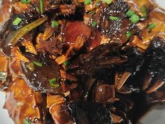 毛蟹烧年糕-金枝玉叶上海人家食府(三里河店)