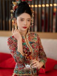点击看大图 -艾拉·女王婚纱礼服馆