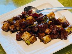 山菌葱爆雪花牛肉-尚一汤·粤菜海鲜(汇智国际商业中心店)