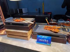 自助取餐区-锤头鲨毛肚海鲜烤肉自助餐厅(国购广场店)