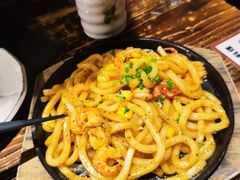 铁板小龙虾giao乌冬-小川洋风料理(街道口店)