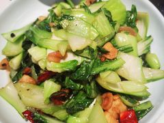 油渣炒四季青菜-望湘园·洞庭渔宴(永旺店)