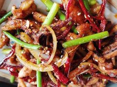 麻辣鱿鱼-冰川延边料理·炭烤串(原小木屋店)