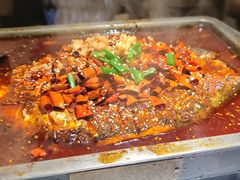 酱香烤鱼-探鱼·鲜青椒爽麻烤鱼(北京路天河城店)