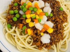 虾仁炸酱面-奎元馆.百年奎元.非遗传承(西湖边的解放路店)